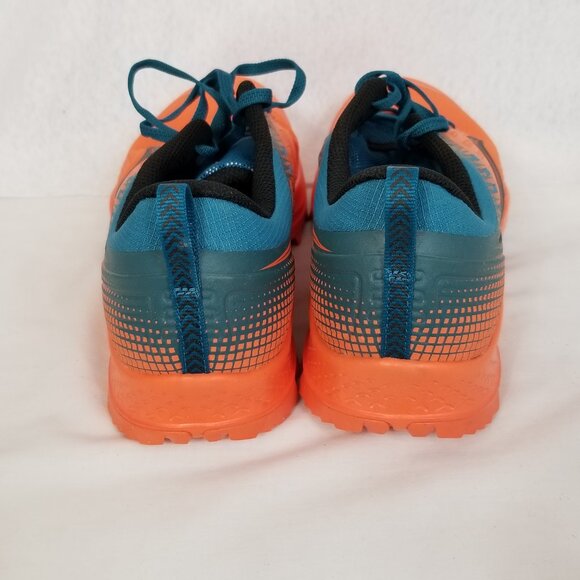 SAUCONY Trail Pwrtrac Formfit Men's Running Shoes Orange Green Size 10.5 ~ 4394 - Picture 5 of 9